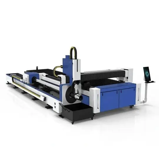 Çift kullanımlı Fiber lazer kesim makinesi