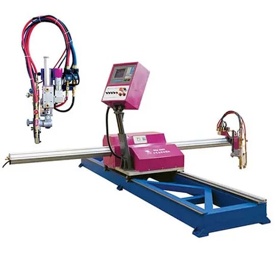HNC-2100X taşınabilir CNC plazma ve saf oksijen kesme makinası kesme makinası