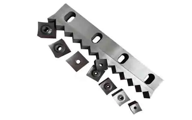 Parçalama makinemde genel bıçakları kullanabilir miyim?